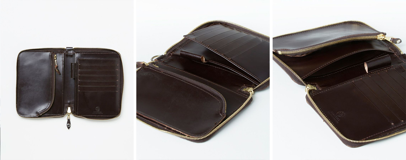 オーガナイザー ウォレット 全4色 | ブライドルレザーの名門 GLENROYAL