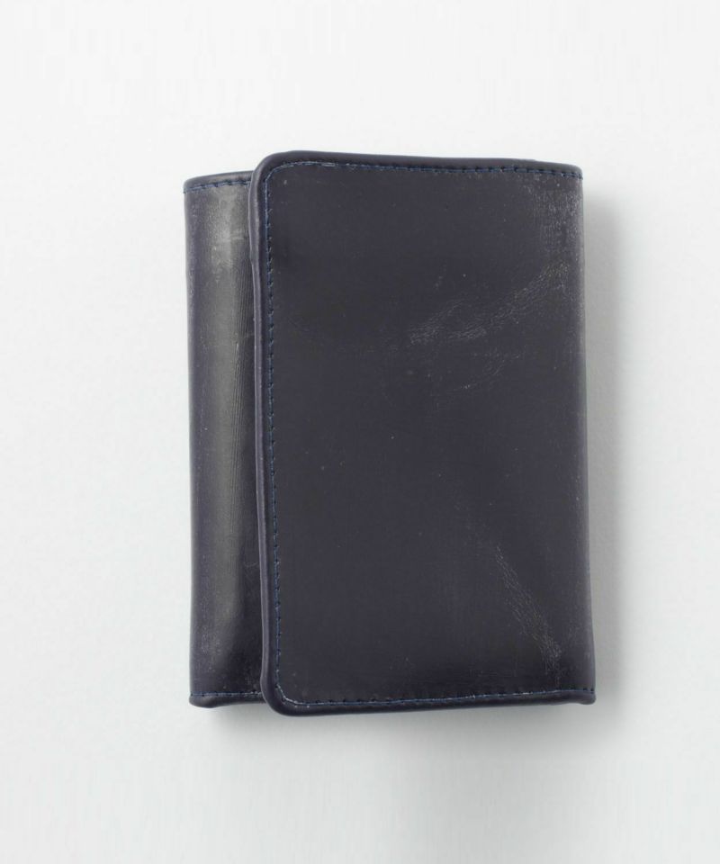 コンパクト三つ折り財布（小銭入れ無） 全5色 | ブライドルレザーの名門 GLENROYAL｜グレンロイヤル 公式サイト