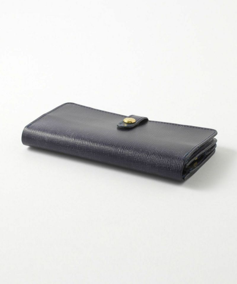 フラップ付長財布（エンボス） 全2色 | ブライドルレザーの名門