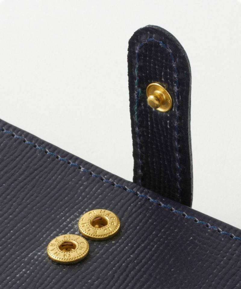 フラップ付長財布（エンボス） 全2色 | ブライドルレザーの名門