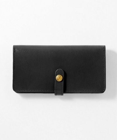 フラップ付長財布（エンボス） 全2色