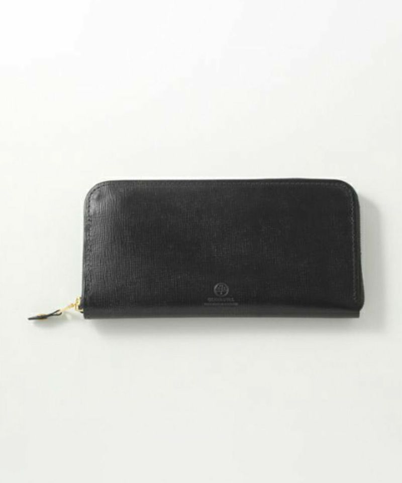ラウンドジップ長財布（エンボス） 全2色 | ブライドルレザーの名門 