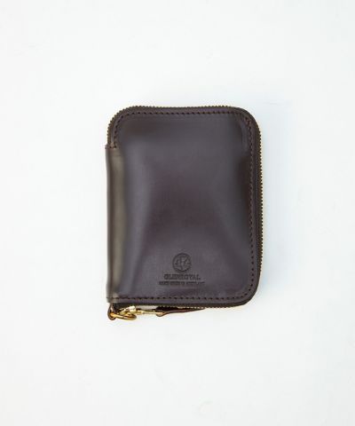 グレンロイヤル　L字ファスナー革財布 グレンロイヤルのL字ファスナー財布「ジップミニパース」。収納