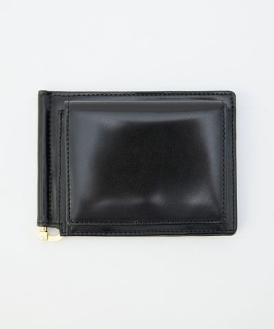マネークリップ(小銭入れ付)(コードバン) 全3色