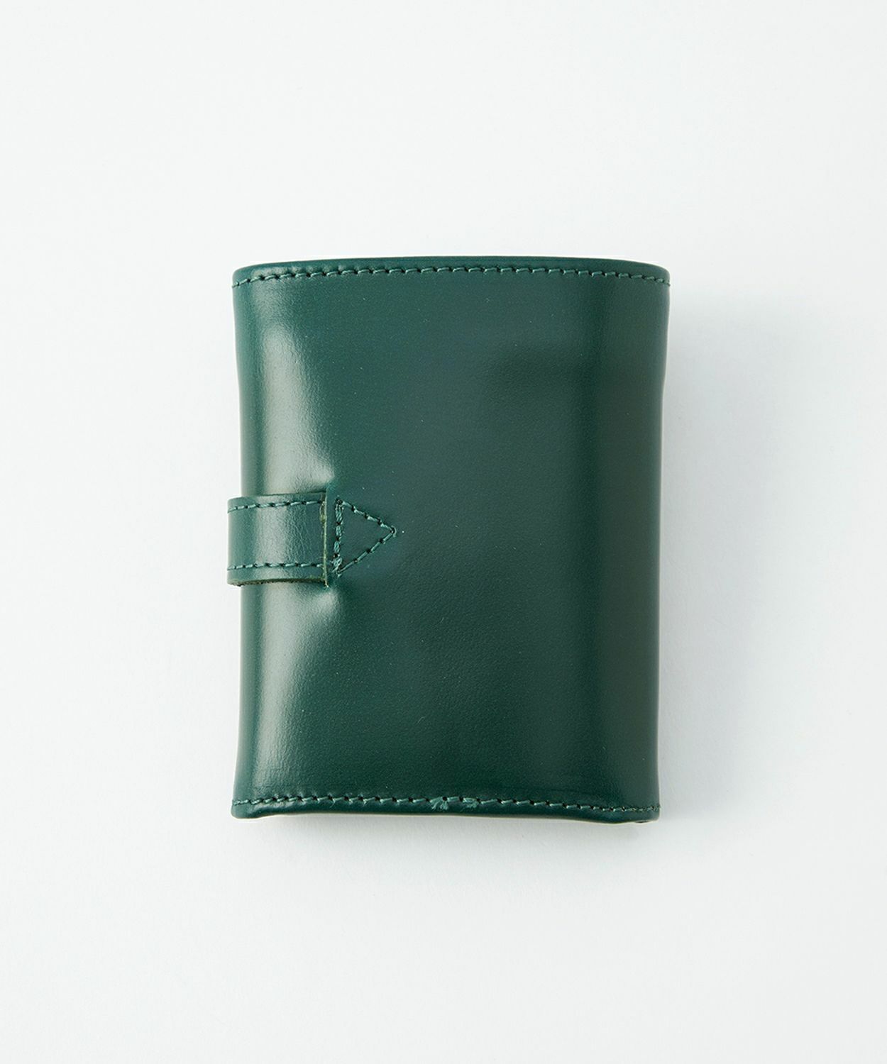【未使用近い】グレンロイヤル 三つ折り財布 ブライドルレザー グリーン 未使用近い】グレンロイヤル 三つ折り財布 ブライドルレザー グリーン