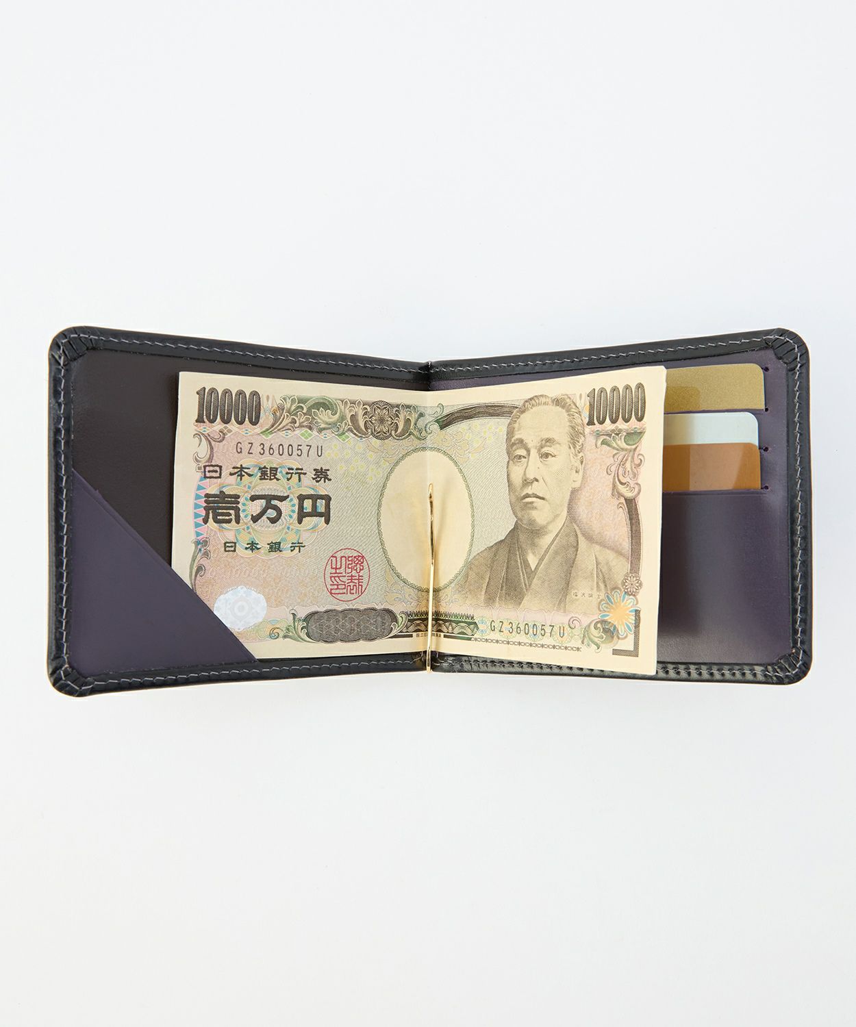 GLENROYAL公式サイト限定]マネークリップ（小銭入れ付） 全2色 