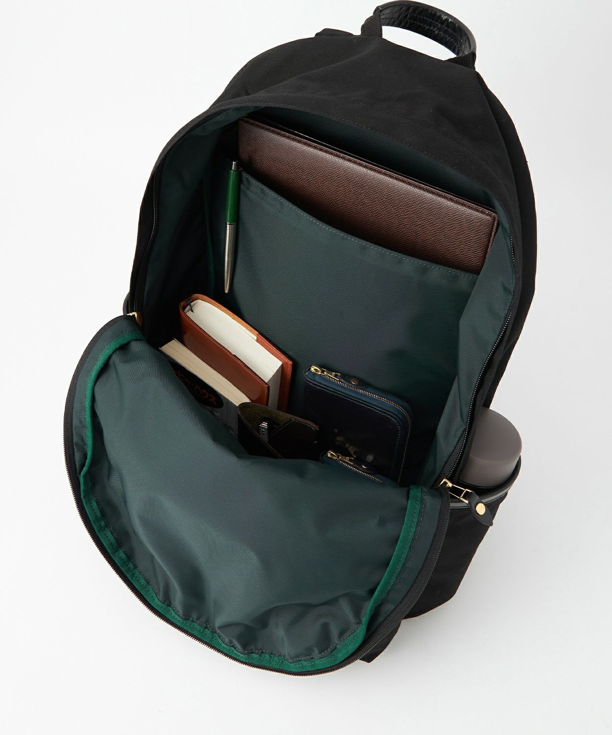 ラウンドデイパック(ブリティッシュツイル) 全2色 | ブライドルレザー