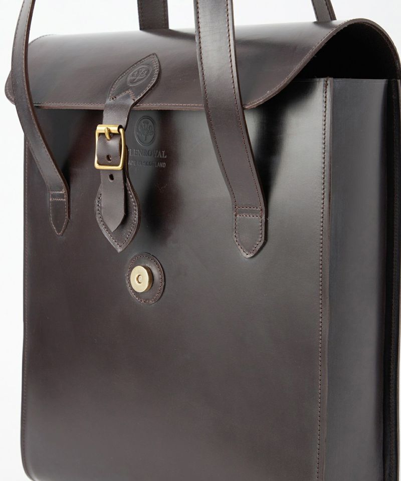 フラップトートバッグ 全2色 | ブライドルレザーの名門 GLENROYAL