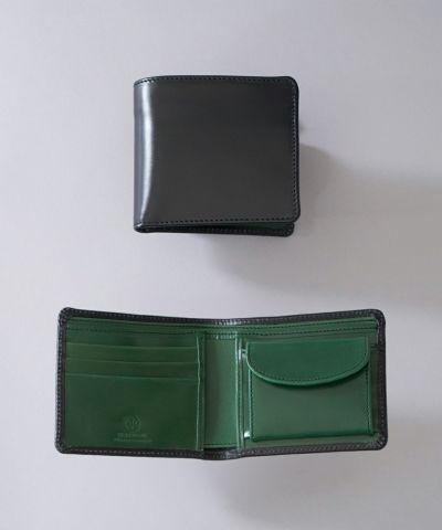 [GLENROYAL公式限定]二つ折り財布(バイカラー) 全2色